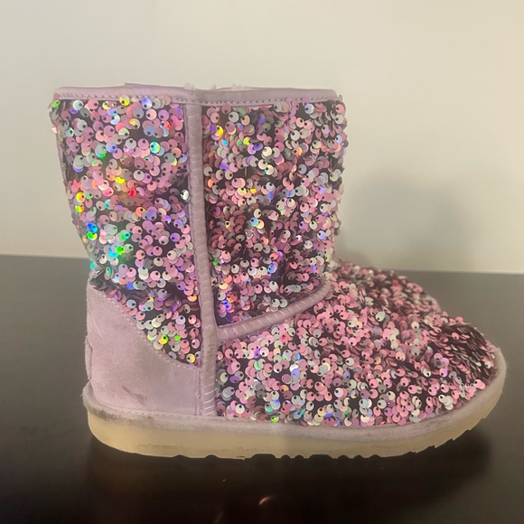 Classic Short Stellar Sequin in purple - Picture 3 of 7